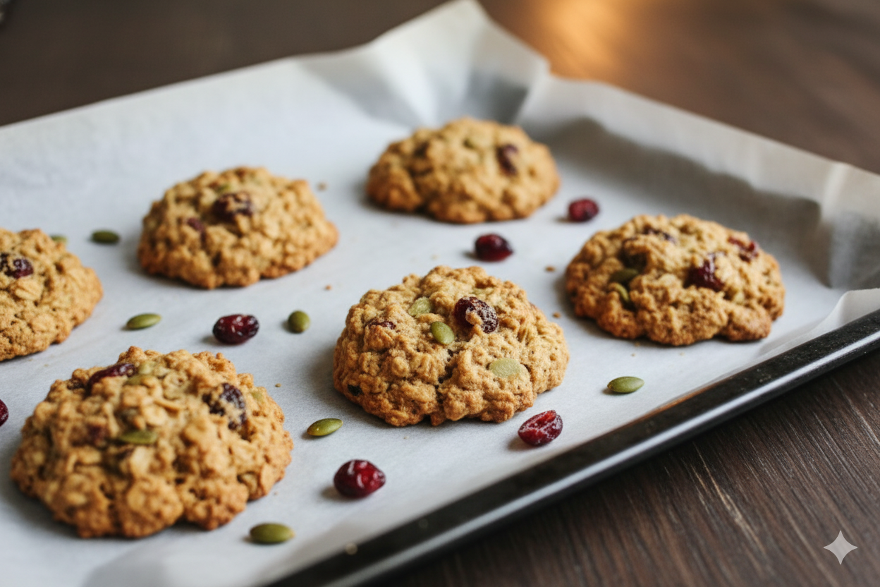 Cevizli ve Üzümlü Kurabiye